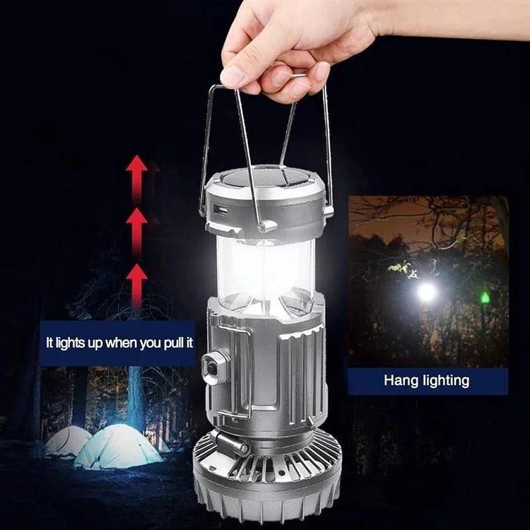 (🔥🎁2024 New Year Hot Sale🎁 49%) 6 in 1 Portable Solar LED Camping Lantern - Emporium Shop