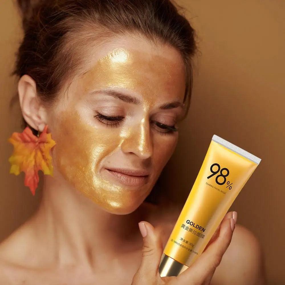 24K Gold Peel-Off Face Mask - Emporium Shop